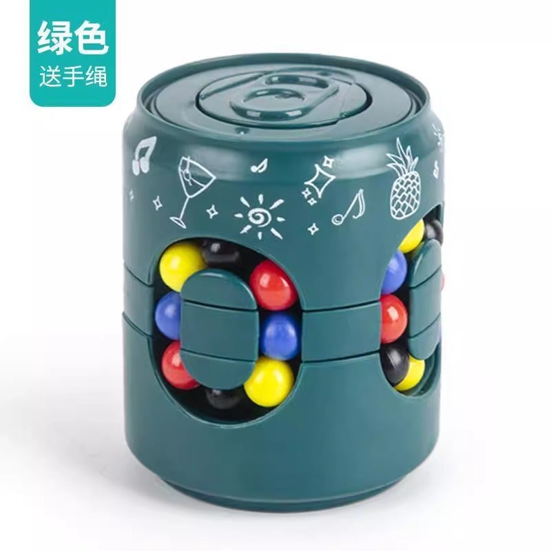Pitchcan Rubik'S Cube Coke Magic Bean Fingertip Gyro Finger Rotating Ball Benefit Intelligence Decompression Children'S Toys - Image 1